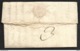 Ariège-Lettre Avec Marque P8P PAMIERS (35*11.5)-Pour Toulouse - 1801-1848: Précurseurs XIX