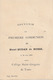 Lot N°1 - 2 Images Religieuses ( Bouasse à Paris ) Première Communion 1880.1885 - Devotion Images