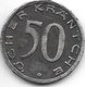 Notgeld  Aachen  50 Pfennig 1920   Fe  54.35/ F1.11A/d  K Gleich Lang 1(920)  Anstrich 1,5 Mm - Sonstige & Ohne Zuordnung