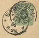 DEUTSCHES REICH „BRESLAU“ (jetzt WROCLAW, Polen) K1 Auf Pra.-GA-Streifband-Vorderseite 3 Pfennig Nach KATZENAU, 1886 - Covers & Documents