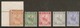 MALAYA - NEGRI SEMBILAN 1937 - 1941 2c, 3c, 6c, 6c, 15c SG 23, 24a, 27, 28, 32 UNMOUNTED MINT/MOUNTED MINT Cat £46 - Negri Sembilan