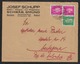 1930 MiF Mi. 435(2), 411 Auslandsbrief Schwäbisch Gmünd N. CARTAGENA, KOLUMBIEN.Rs Ankunftstpl - Briefe U. Dokumente