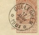 Briefomslag Met Sterstempel (Relais) * GULLEGHEM * - Buste-lettere