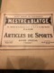 Catalogue D’articles De Sports De La Maison Mestre & Blatge - Sports & Tourisme