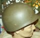 CASQUE MILITAIRE LEGER DE L'ARMEE B.W ALLEMAGNE DE L'OUEST TYPE O.T.A.N  U.S  , TAILLE 59-61 ,PEU SE PORTER POUR REMPLAC - Casques & Coiffures