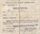 Document DO000141 - Austria Hungary Croatia Igazolojegy / Iskaznica / Railway Card 1917 - Documents Historiques