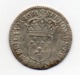 FRANCE, 1/12 Ecu, 1661, Silver. - 1610-1643 Luigi XIII Il Giusto