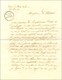PC 511 / N° 14 (pd) Càd T 15 BREST (28) Sur Enveloppe Avec Texte D'un Bagnard, Dans Le Texte '' Bagne De Brest Salle 3 2 - 1853-1860 Napoléon III.