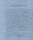 Lettre Avec Texte Daté De Homs (Syrie) Acheminée Jusqu'à Marseille Pour Lyon. GC 2240 Apposé Au Débarquement Sur Le N° 6 - 1871-1875 Ceres