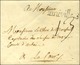 Lunéville (L N° 3) Sur Enveloppe Avec Texte Daté Le 6 Août 1774 Adressée En Courrier Extraordinaire '' à La Cour '' à Ve - 1701-1800: Précurseurs XVIII
