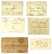 Lot De 15 Lettres D'Ancy Le Franc : PD, PC, GC Et Càd. - TB. - Other & Unclassified