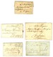 Lot De 11 Lettres D'Auxerre : 1 Marque Postale Du 17e Et 10 Du 18e. - TB. - Sonstige & Ohne Zuordnung