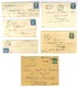 Lot De 15 Lettres De Seignelay : Cursives, Grilles, PC Et GC. - TB. - Autres & Non Classés