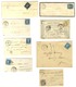 Lot De 14 Lettres De Vermenton + 1 Devant : PD, Grilles, PC Et GC. - TB. - Sonstige & Ohne Zuordnung