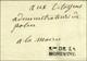 Son DE LA / MONTAGNE. (S N° 9304 D) Sur Enveloppe Avec Texte Daté '' Le 19 Germinal An 2 ''. - SUP. - RR. - 1701-1800: Précurseurs XVIII