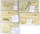 Lot De 13 Lettres De Livourne Avec Franchises Diverses. - B / TB. - 1792-1815: Conquered Departments