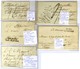 Lot De 13 Lettres De Livourne Avec Franchises Diverses. - B / TB. - 1792-1815: Dipartimenti Conquistati