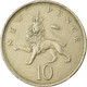 Monnaie, Grande-Bretagne, Elizabeth II, 10 New Pence, 1976, TB+, Copper-nickel - 10 Pence & 10 New Pence