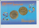 18° Bourse De Bourges 2005 Numismatique Monnaie Denier Frappé Pour Louis Ier Le Pieux Et Eudes Roi De France  CP68/51 - Monnaies (représentations)