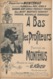 CHANSON - A Bas Les Profiteurs - MONTEHUS, Krier - Partitions Musicales Anciennes