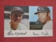 Baseball  NY Yankees   Horace Clarke & Gene Michael  1971 Clinic Schedule On Back > Ref   3600 - Baseball