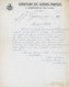 Lettre SUBDIVISION DES SAPEURS-POMPIERS De GOUSSAINVILLE (Seine Et Oise) Du 7/4/1937 - Goussainville