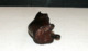 Delcampe - Statuette D'un Chat En Alliage Cuivreux - Art Africain