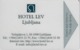 Hotel Lev Ljubljana Hotel Room Key Card - Hotel Keycards