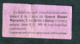 Ticket Billet Tramway Début XXe "Tramways Electriques De Rennes / Tournebride - Bd De Strasbourg-Rennes / 15 Cmes" - Europa