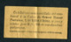 Ticket Billet Tramway Début XXe "Tramways Electriques De Rennes / Cimetière St Hélier (Suppl) Bd De Strasbourg / 5 Cmes" - Europa