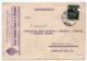 1934 YUGOSLAVIA, CROATIA, BJELOVAR POST MARK,CORRESPONDENCE CARD, JOSIP SVOBODA, SUPPLIERS TO THE ROYAL COURT - Covers & Documents