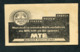 Ticket Billet Tramway Années 50 "Tramways De Mayence (Mainz - Allemagne) / 20pf" - Europe