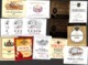 Delcampe - Petit Trésor !!!  + De 650 étiquettes Majorité VINS Mais Aussi Whisky Porto Liqueur Champagne Bonne Chasse ! - Autres & Non Classés