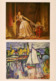 Delcampe - Western European Painting The Hermitage Postcards Set 16 Pcs + Folder USSR 1980 - 5 - 99 Karten