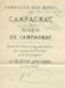 N° 60 BLEU CERES SUR LETTRE / CRANSAC AVEYRON POUR CARCASSONNE  1875 MINES DE CAMPAGNAC - 1849-1876: Période Classique