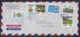 Costa Rica: Airmail Cover To Netherlands, 1983, 6 Stamps, Value Overprint, Assisi, Boston Tea Party (backflap Missing) - Costa Rica