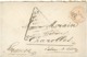 1877 NOUVELLE CALEDONIE MARQUE TRIANGULAIRE DE FORTUNE SUITE A UN MANQUE DE TIMBRE Sur Env. Pour Charolles En France. - Lettres & Documents