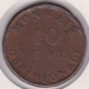 SIEGE D’ANVERS. 10 CENTIMES 1814 R. NAPOLEON I, Frappe Monnaie ,Gad : 191g - 1814 Beleg Van Antwerpen
