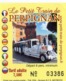 TICKET LE PETIT TRAIN DE PERPIGNAN - Autres & Non Classés