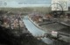 Thuin - Vue Panoramique De La Ville Basse (colorisée, Hermans 1911) - Thuin