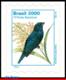 Ref. BR-2499A BRAZIL 2000 BIRDS, ANIMALS & FAUNA,VOLATINIA, JACARINA, MI# 2765, DEFINITIVE MNH 1V Sc# 2499A - Pájaros Cantores (Passeri)