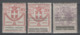 ITALIE (1924):  LOT De 3 Timbres ** Semi-officiels (service)        - Cote 50€ (Unificato) - - Mint/hinged