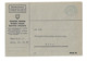 CACHET FLIEGERABWEHR SCHULE SUISSE AVIATION BALLON /FREE SHIPPING REGISTERED - Postmark Collection