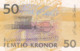 Sweden 50 Kronor 2003 P-62b EXF "free Shipping Via Registered Air Mail" - Sweden