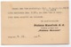 1926 YUGOSLAVIA, CROATIA, ZAGREB TO LJUBLJANA, PALMA-KAUCUK D.D. CORRESPONDENCE CARD, SHOES MAKERS - Covers & Documents