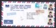 Indonesia: Registered Express Cover To Netherlands, 1995, 5 Stamps, Airplane, R-label Jakartapusat (ugly Glue) - Indonesië