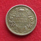 India 1/4 Rupee 1943 (c) KM# 546 Silver Edge: Reeded Inde Indie British India Britanica - India