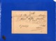 ##(DAN199)-Spain 1889- 10 Centimos Postal Card  Used From Port-Bou (Gerona) To Reims-France, Back Private Printing - Storia Postale
