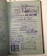 PASSPORT   REISEPASS  PASSAPORTO   PASSEPORT VISA TO:  ITALIA , AUSTRIA - Historische Dokumente