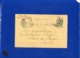 ##(DAN199)-Spain 1896- 5 Centimos Postal Card For Portugal Y Gibraltar Used From Madrid To Lucca-Italy, Squared Cancel - Storia Postale